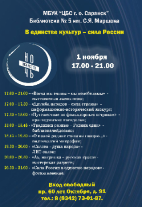 Ночь искусств - 2025