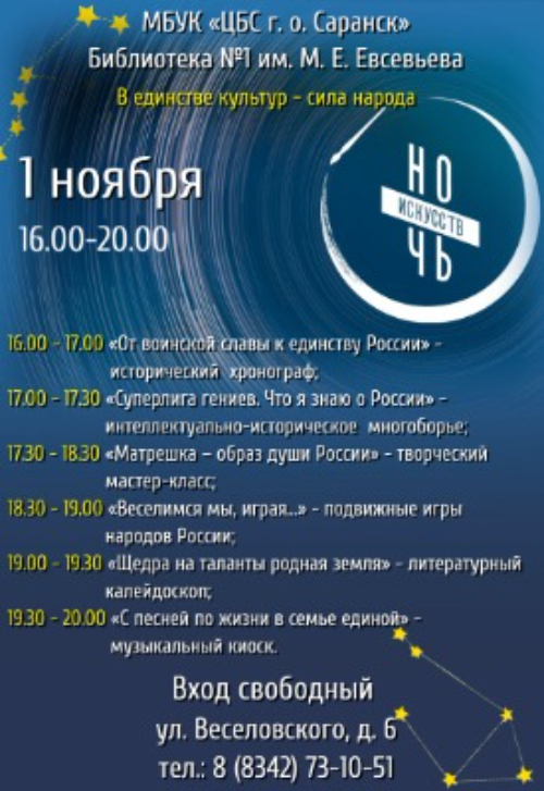 «Ночь искусств - 2025»